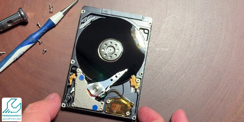 بازیابی اطلاعات هارد دیسک ضربه خورده