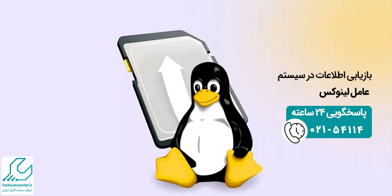 بازیابی اطلاعات در سیستم عامل لینوکس